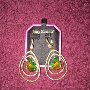 Brand new juicy couture earrings